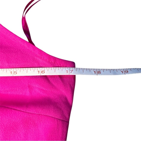Lipsy London Hot Pink Strappy Mini Dress Size 6 NWT - Picture 7 of 7